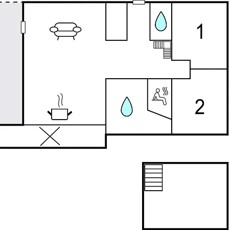 2 Bedroom Beautiful In Dagebüll